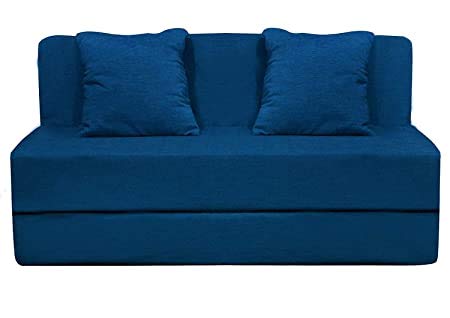 Blue Sofa Cum Bed