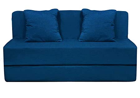 Blue Sofa Cum Bed