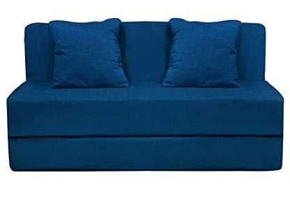 Blue Sofa Cum Bed