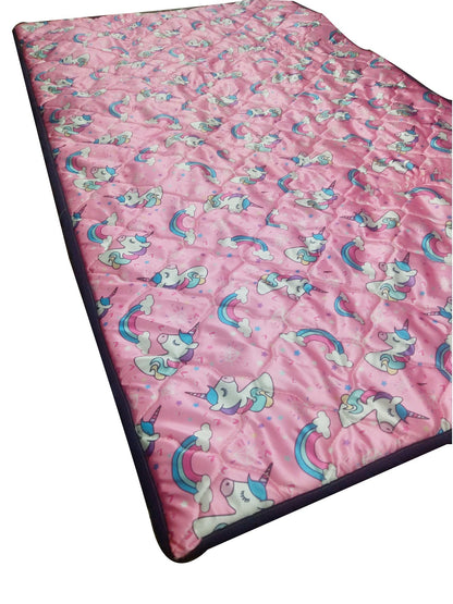 Unicorn Theme Thin Folding Mattress