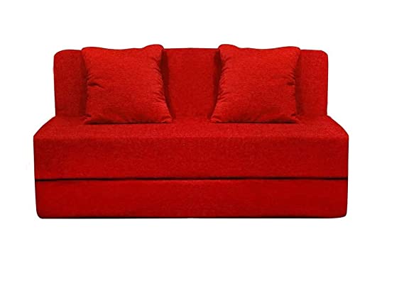 Red Sofa Cum Bed