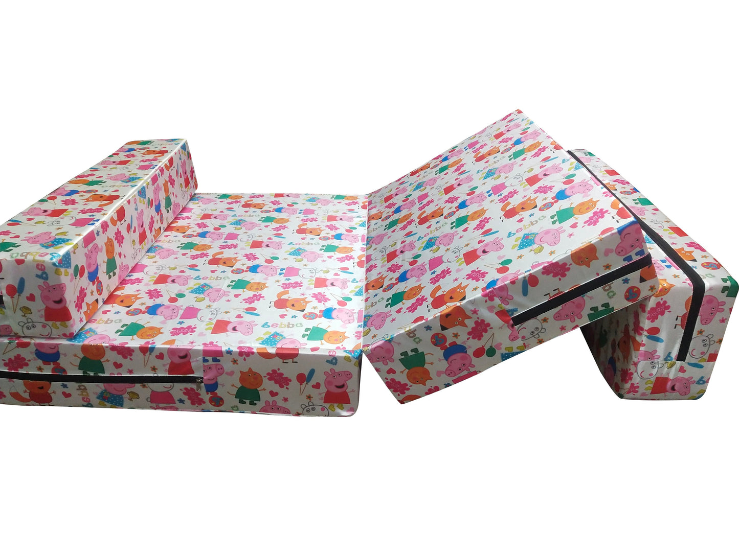 peppa pig theme folding sofa cum bed