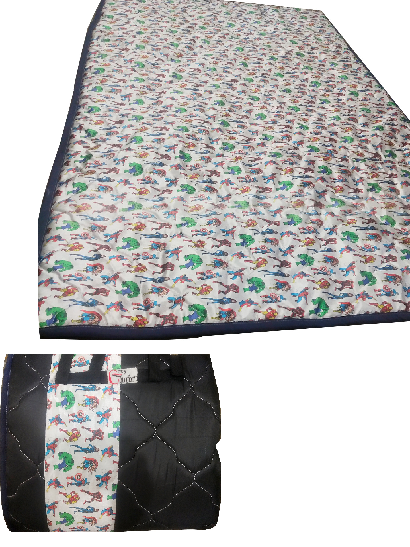 Avenger Theme Thin Folding Mattress